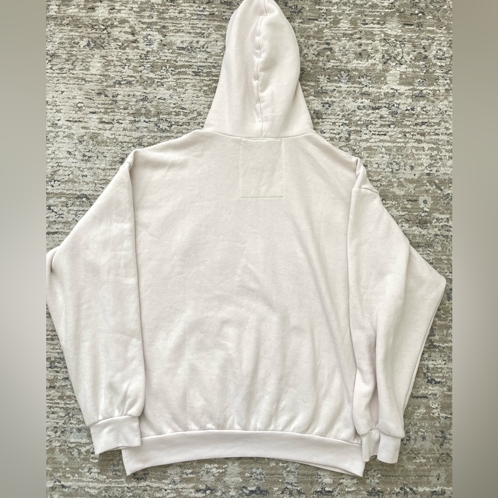 Aviator Nation Wave Stripe 4 Pullover Hoodie Relaxed Unisex S Dove Charcoal - Picture 7 of 10